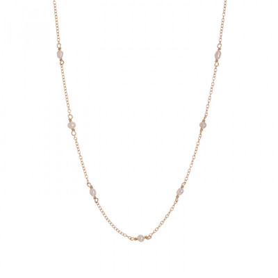 Alisia Collana Keshi Simple Argento