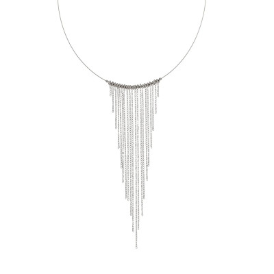 Alisia Collana Chandelier Argento