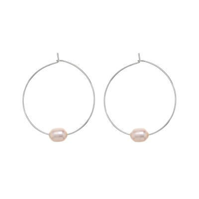 Alisia Orecchini Medea Big Argento e Perle
