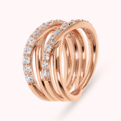 Bronzallure Anello a Fascia Multifilo WSBZ02408.WR-16