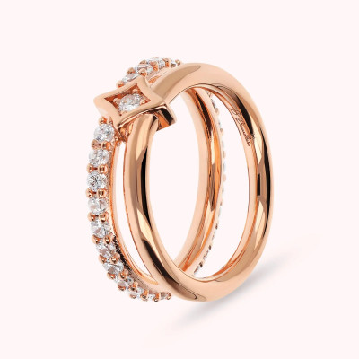 Bronzallure Anello Doppio Etoile WSBZ02424.WR-12