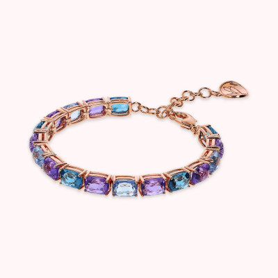 Bronzallure Bracciale Tennis Mosaico WSBZ02290.BLU-SP