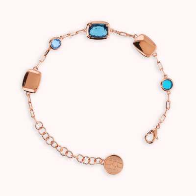 Bronzallure Bracciale con Pepite e Prisma WSBZ02447.AQ