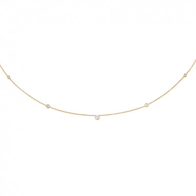 DonnaOro Collana diamanti e oro giallo