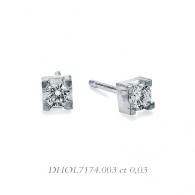 DonnaOro Orecchini diamanti e oro bianco