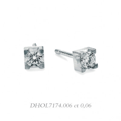 DonnaOro Orecchini diamanti e oro bianco