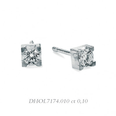 DonnaOro Orecchini diamanti e oro bianco