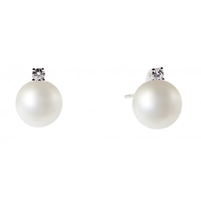 DonnaOro Orecchini Perle e diamante