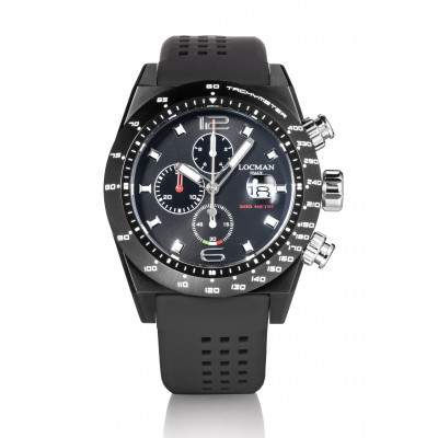 Locman Stealth 300 mt. Chrono 0219K01A-BKBKNKS2K