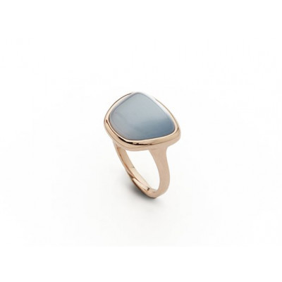 Madì Anello Nuvole Quarzo Blu