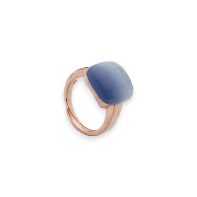 Madì Anello Essenza Quarzo Blu