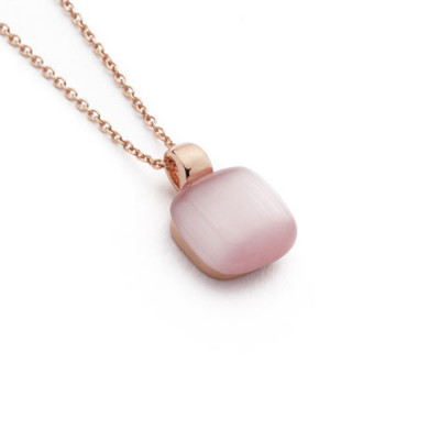 Madì Collana Essenza Quarzo rosa