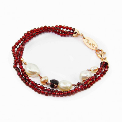 Marakò Bracciale Waterlily 3 fili