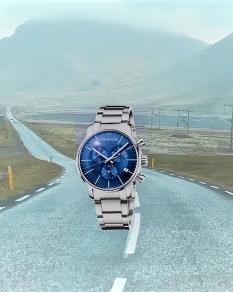 orologio Calvin klein in acciaio