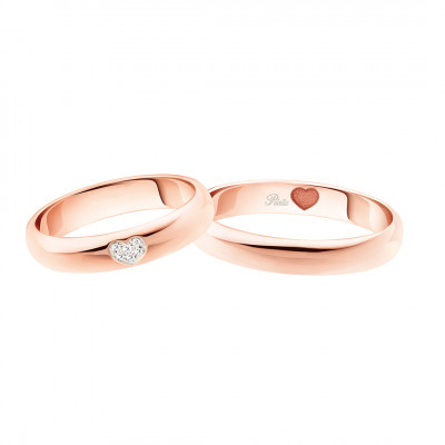 Fede Nuziale Polello Cuore D'Amore (Lei - 4,20 mm)