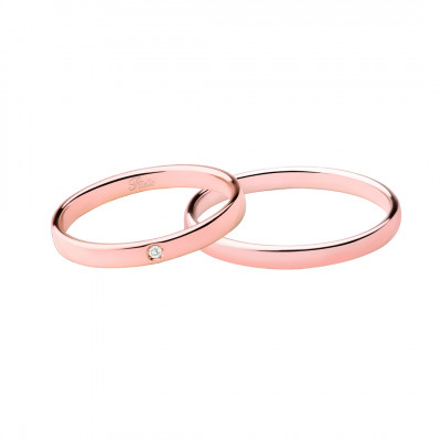 Fede Nuziale Polello Raggio D'Amore (Lei - 2,50 mm)