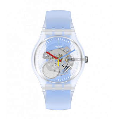 Swatch Clearly Blue Striped SUOK156