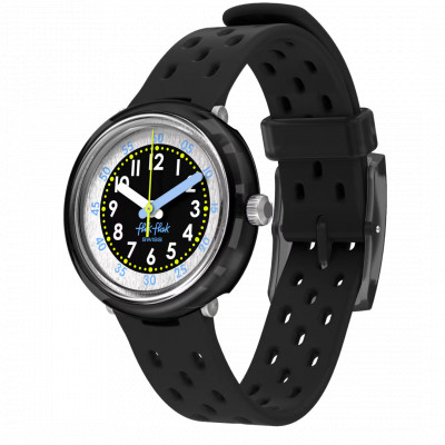 Swatch Flik Flak Fizz in Black ZFCNP001
