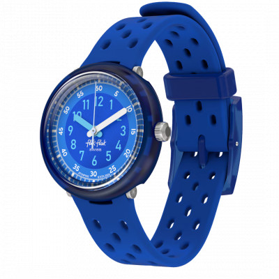 Swatch Flik Flak Fizz in Blue ZFCNP002