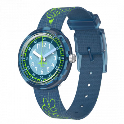 Swatch Flik Flak Code Talk ZFPNP174