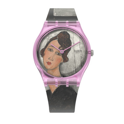 Swatch Portrait Of D#Die, By Amedeo Modigliani GZ356