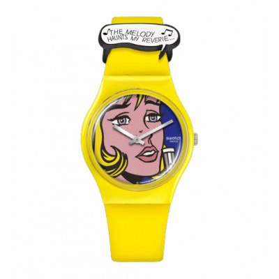 Swatch Girl by Roy Lichtenstein, The Watch SO28Z117