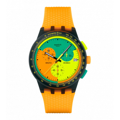 Swatch Neon Signal Flag SUSB422