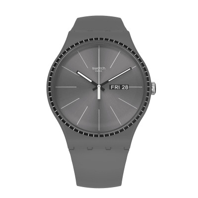 Swatch Grey Rails SUOM709