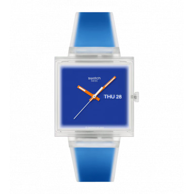 Swatch What If... See Thru Blue? SO38K701