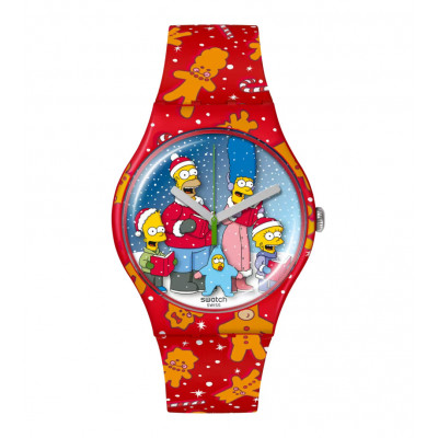 Swatch Wondrous Winter Wonderland SUOZ361